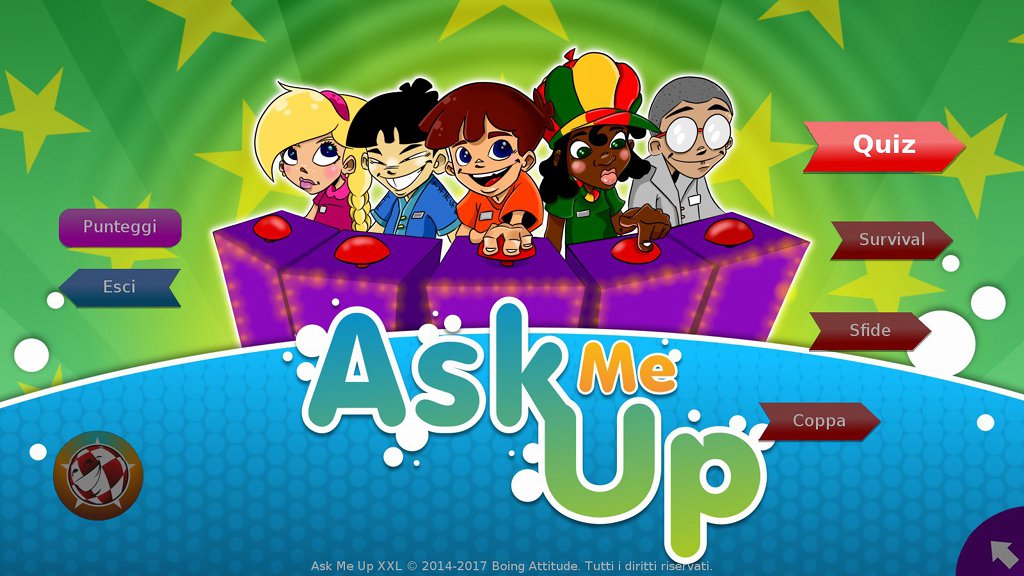 Ask Me Up XXL / Splash screen del gioco
